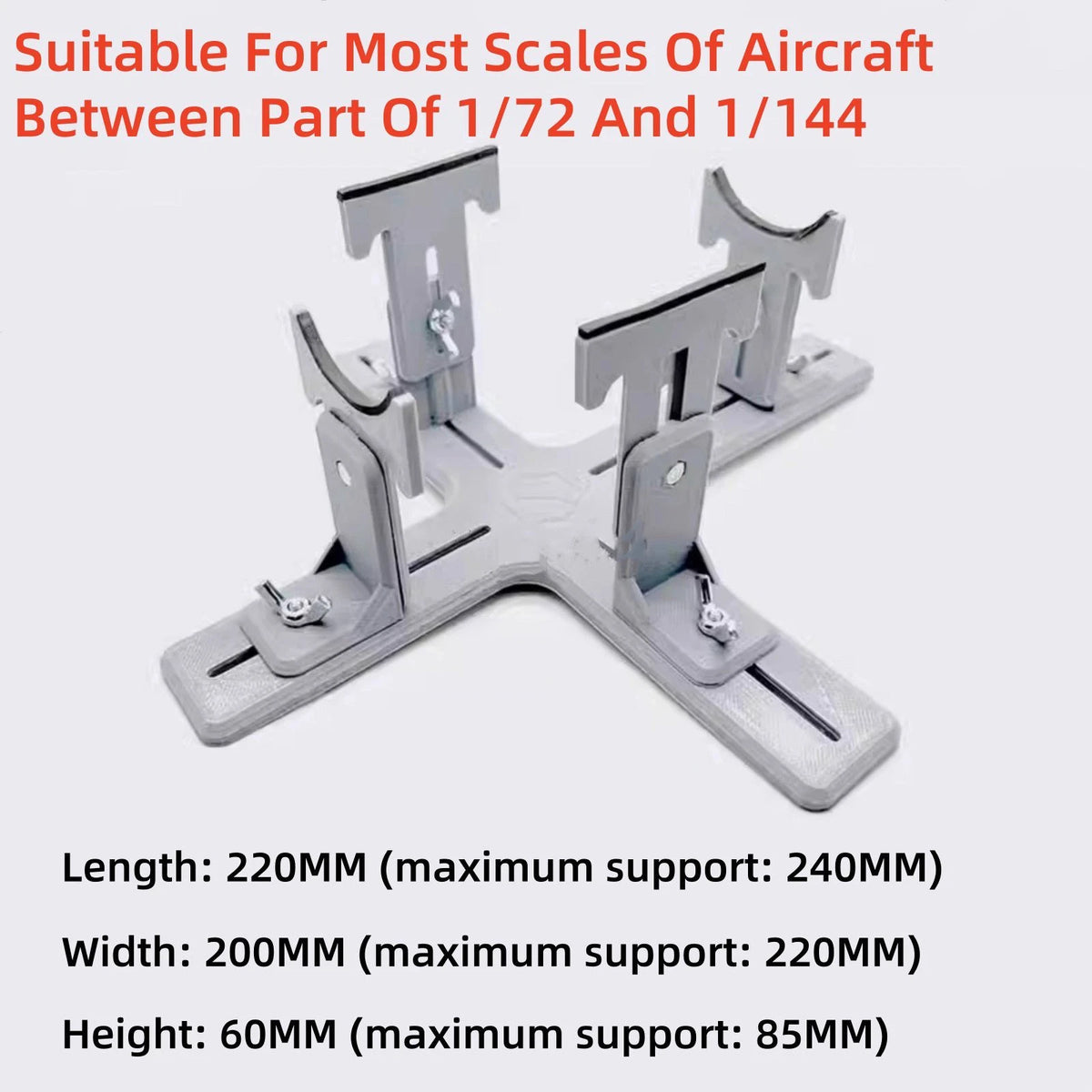 Aircraft Model PETG PC Building Berth Jig Tray Stand Holder Accessories