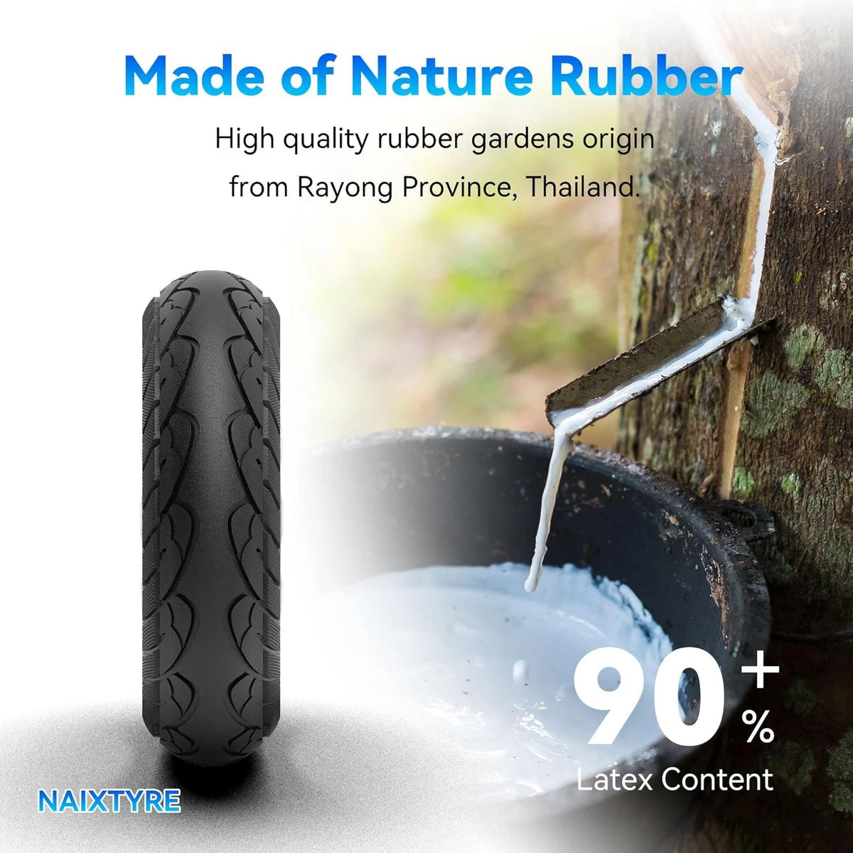 10-2.125 Inch Off Road Electric Scooter Replacement Tires,10 Solid 10