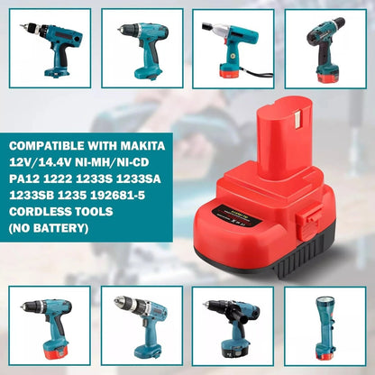 Solid Design 1 x Battery Adapter for Makita 18V Lithium Batteries BL1860 BL1850