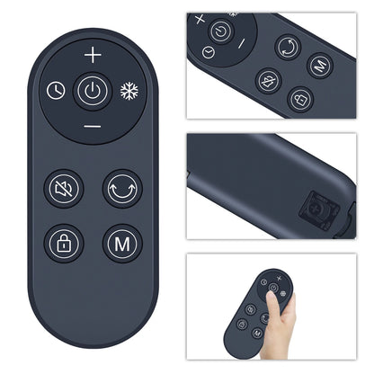 Remote Control For JRD Tower Fan,90° Oscillating Fans FTS008R
