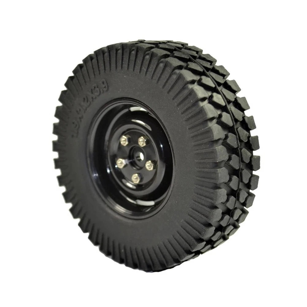 4Pack Wheel Tires Tyres Repalcement For Axial SCX10 D90 TF2 MST CC01 1/10 RC Car
