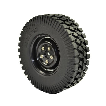 4Pack Wheel Tires Tyres Repalcement For Axial SCX10 D90 TF2 MST CC01 1/10 RC Car