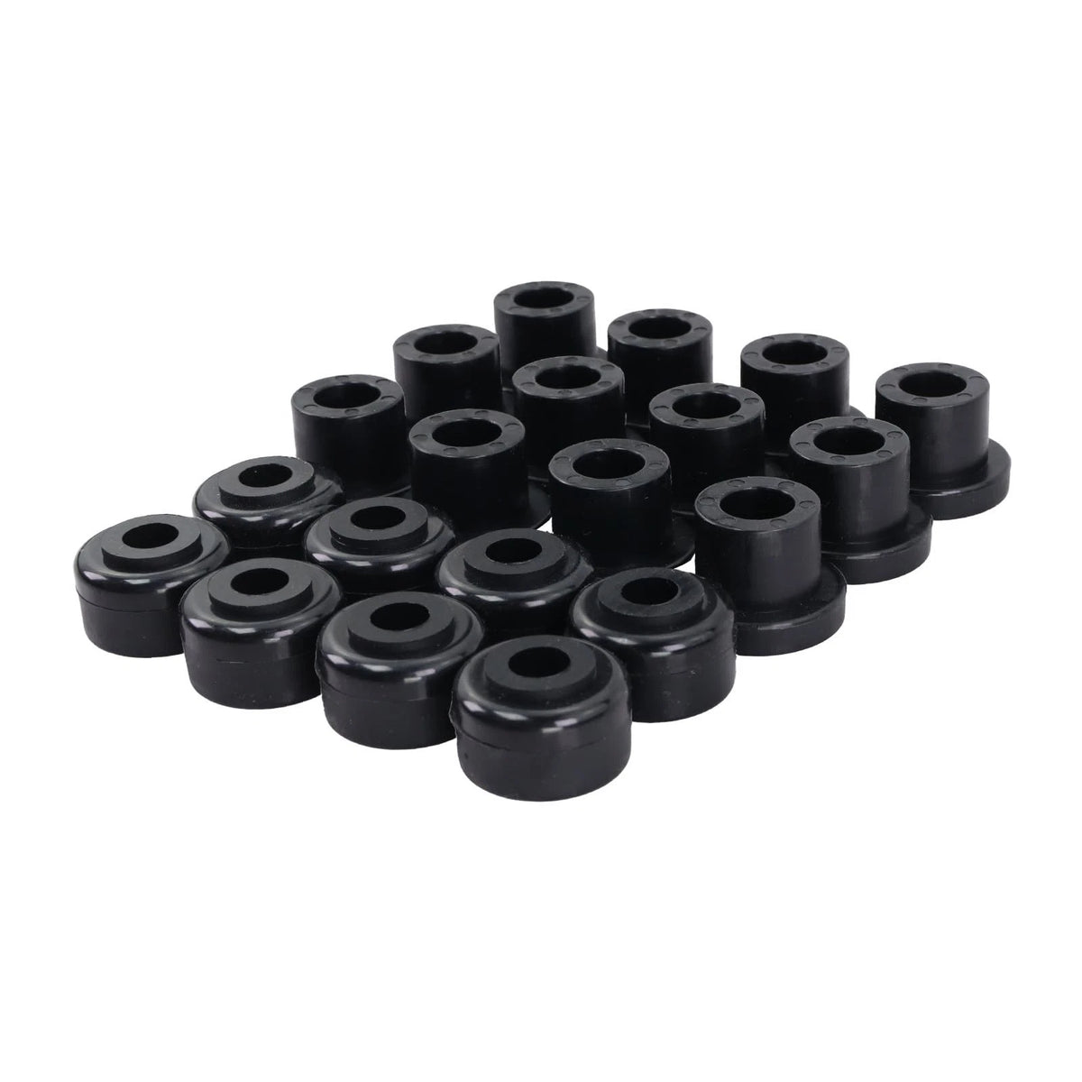 Qagea Replacement A-Arm Bushing Kit for GTW Golf Cart Front Lift, Black