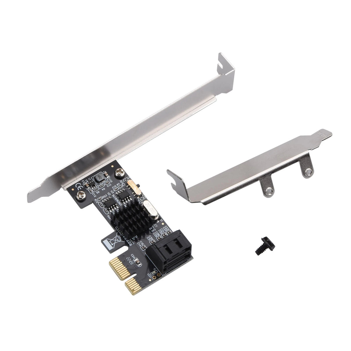 ASM1061 SATA3.0 2-Port SATA III Expansion Controller Adapter Card 6G