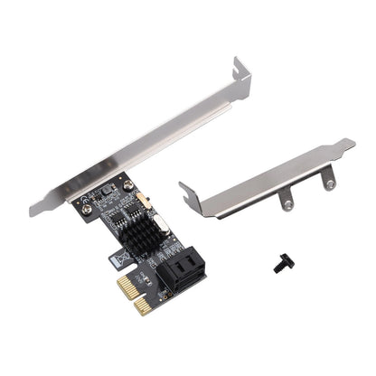 ASM1061 SATA3.0 2-Port SATA III Expansion Controller Adapter Card 6G