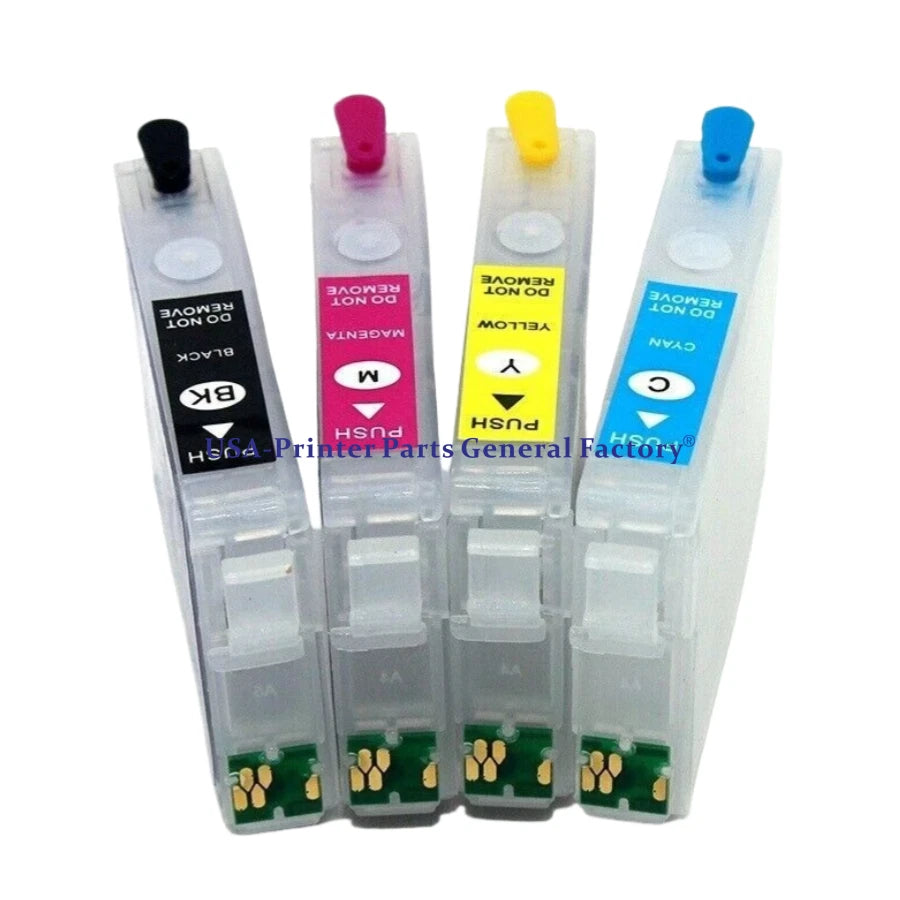 Refillable Ink Cartridge 232 232XL For Epson WF-2950 WF-2930 XP-4200 with chip