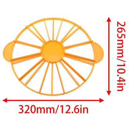 AYLIFU Cheesecake Pastel Cake Part Marker 10/12 Double Sided NO, Yellow