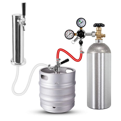 MRbrew Draft Beer Line with Barb Connector, Kegerator Accessory Kit Beer...