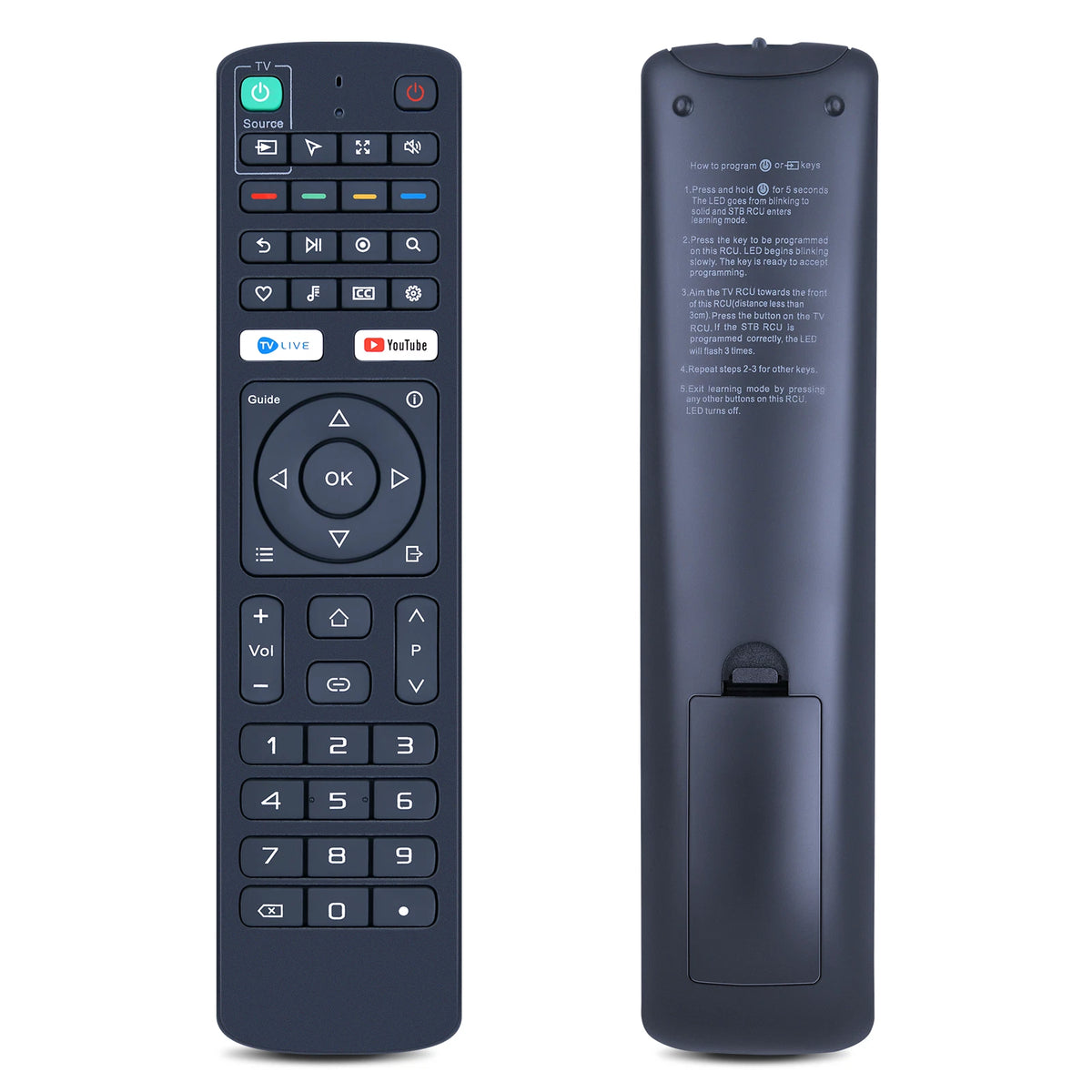 Remote For TV Plus Pro Aceconn Bluetooth 5.2 Ultimate 4K UHD MEDIA STREAMER