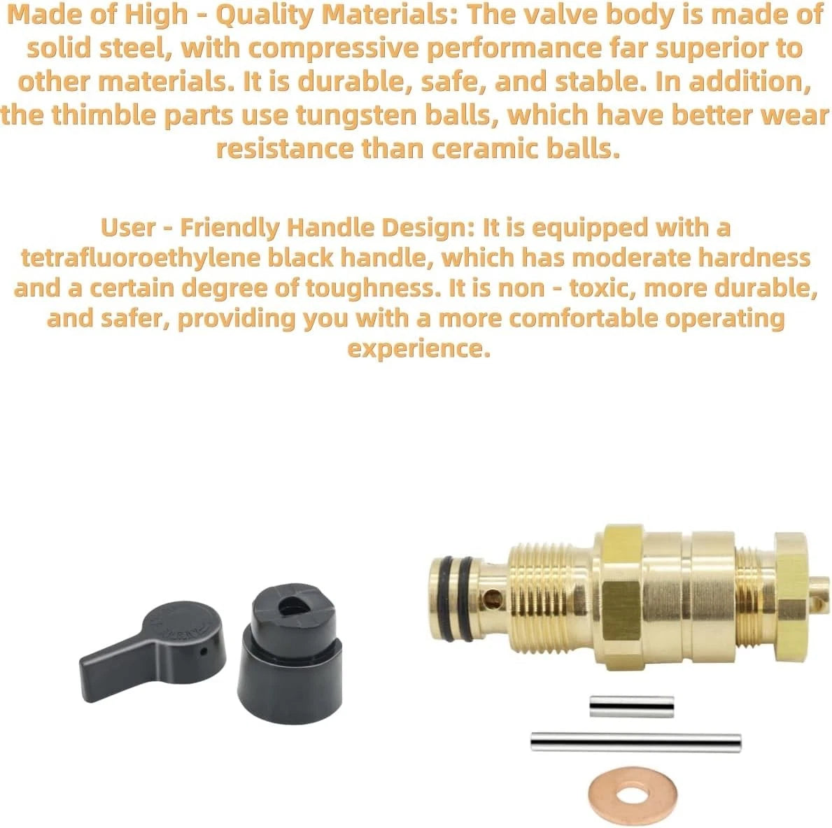 700258 Prime Spray Valve Kit,Drain Compatible with Titan 440 540 Brass