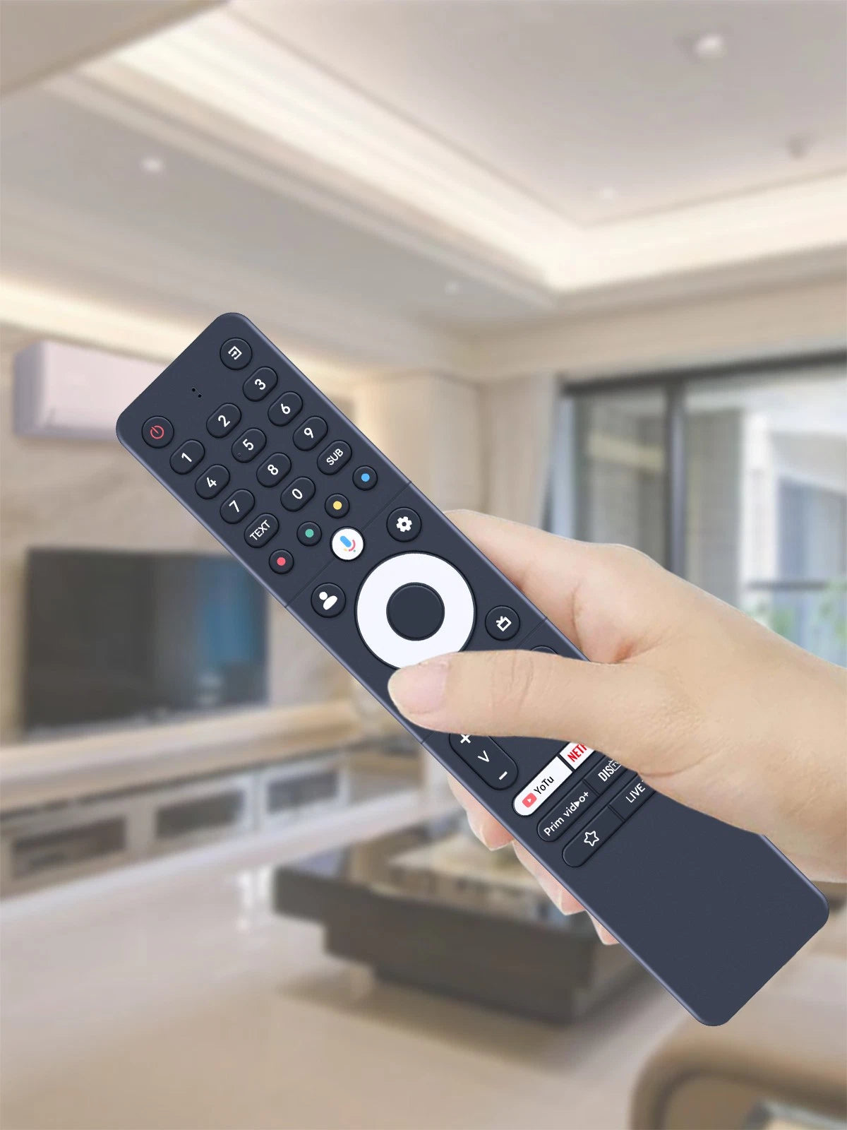 RC112GH Remote Control For SANSUI Caixun THOMSON SMART TECH TV with Voice