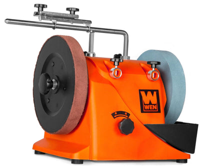 WEN 8-Inch Water-Cooled Wet/Dry Sharpening System (BG4108) 8-Inch, Black