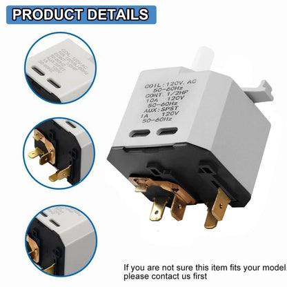 W10117655 WPW10117655 Dryer Push to Start Switch For Whirlpool CED137HXQ0