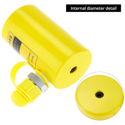 QWORK Hydraulic Cylinder Jack 10T 2" Stroke Porta Power Ram -...