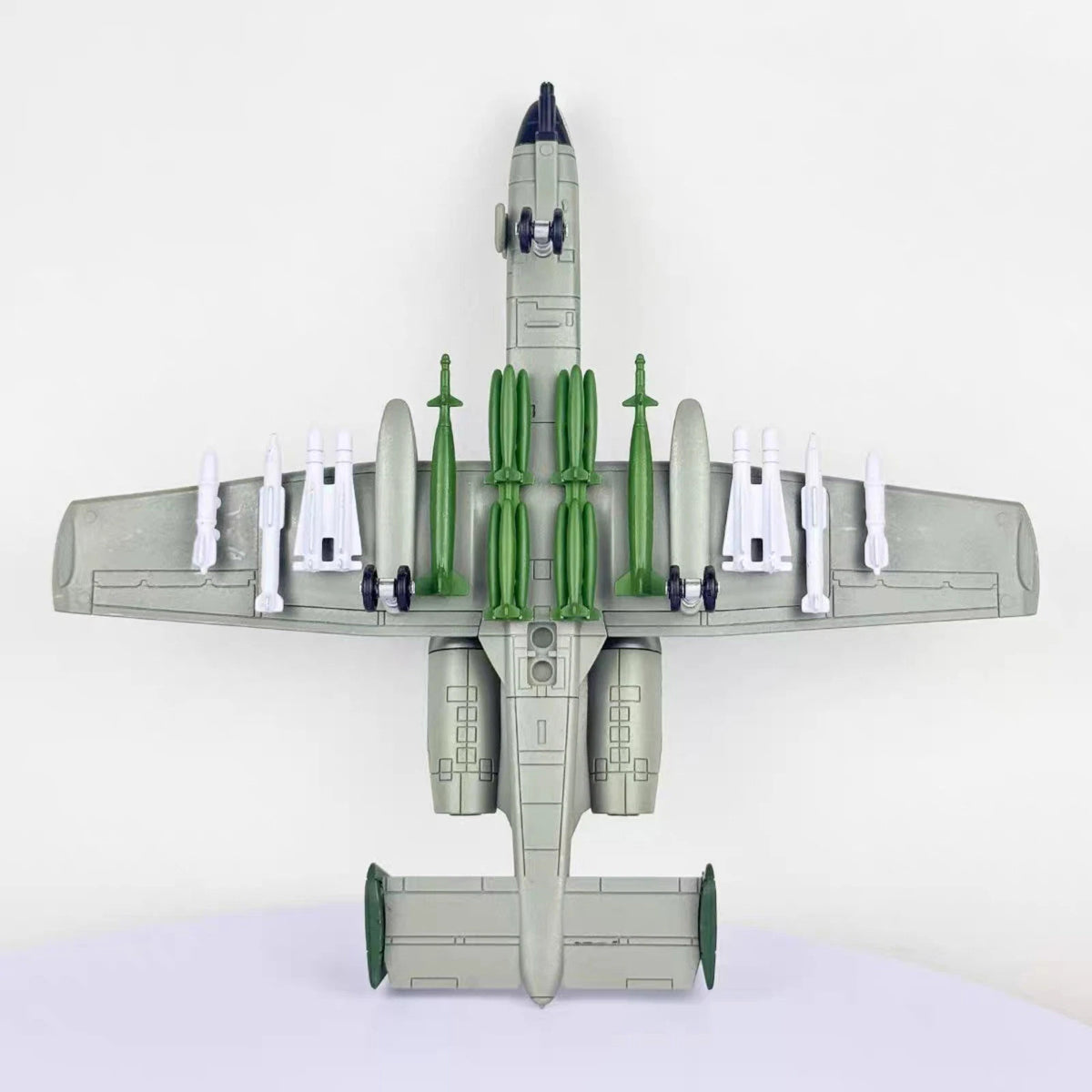 1/72 A-10 Thunderbolt II Warthog Attack Aircraft USAF Assembly Model DIY Set