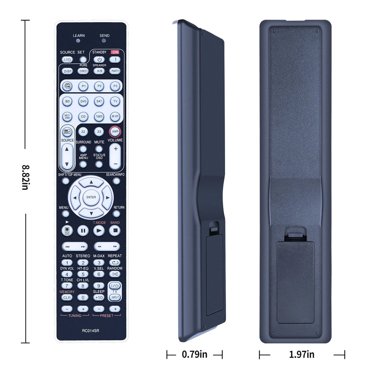 RC014SR Remote Control For Marantz SR6006 SR5006 NR1602 AV Receiver