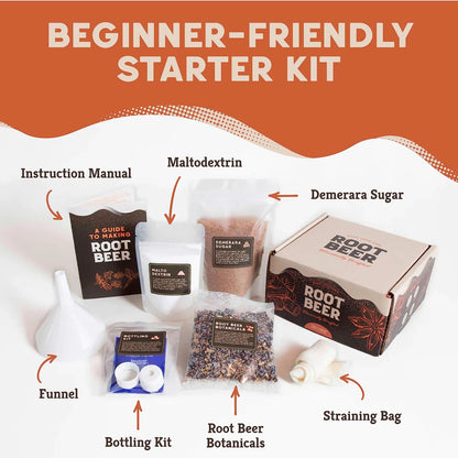 Craft A Brew - DIY Make Your Own Root Beer - Complete 1 Gallon