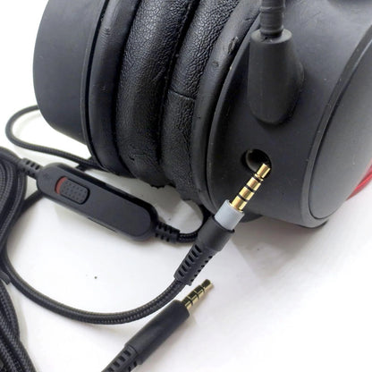 1*Earphone Cable Audio Cord Line For HyperX Cloud Mix Cloud Alpha Game Headsets