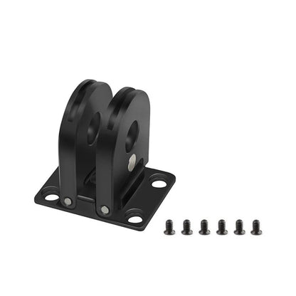 Aluminium 1/4" Selfie Stick Tripod Adapter Mount Base For GoPro Hero 10 9 8 Max