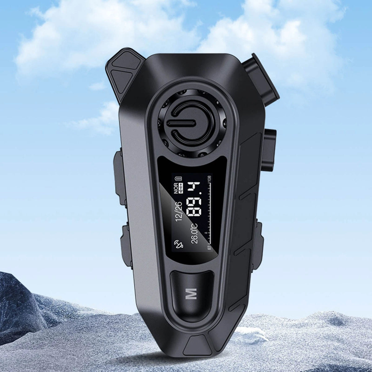 Bluetooth 5.4 Motorcycle Helmet Headset for Bike Helmet with Communication