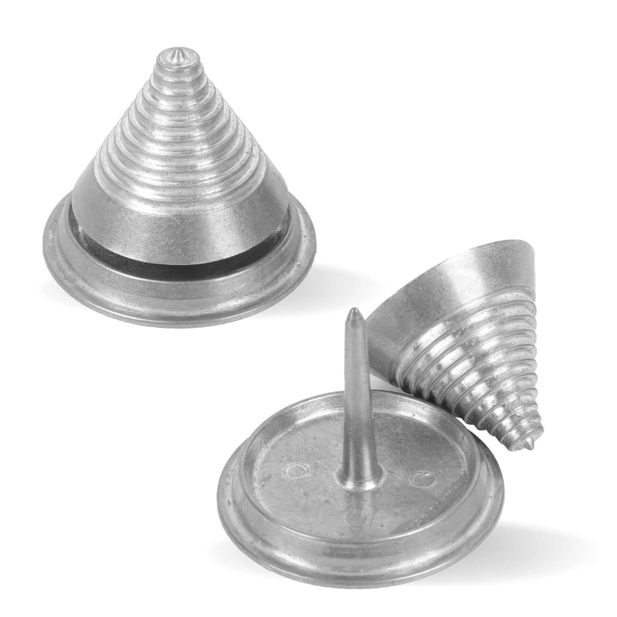 TonGass (2-Pack Metal Precision Blade Balancers for Lawn Mower 2pk, Silver