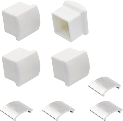 AC36-2 Rubber Tips End Caps fits Extension Ladder Standoff for Werner White