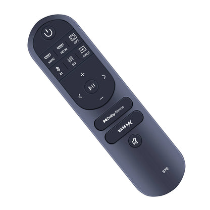 Generic Replacement For Ultimea Nova S70 3.1.2 Soundbar Remote Control