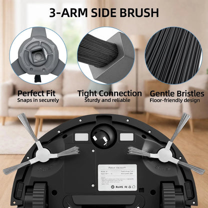 Accessories Kit for ROPVACNIC S1, Tipdiy G90, betboyles V75S, Set A