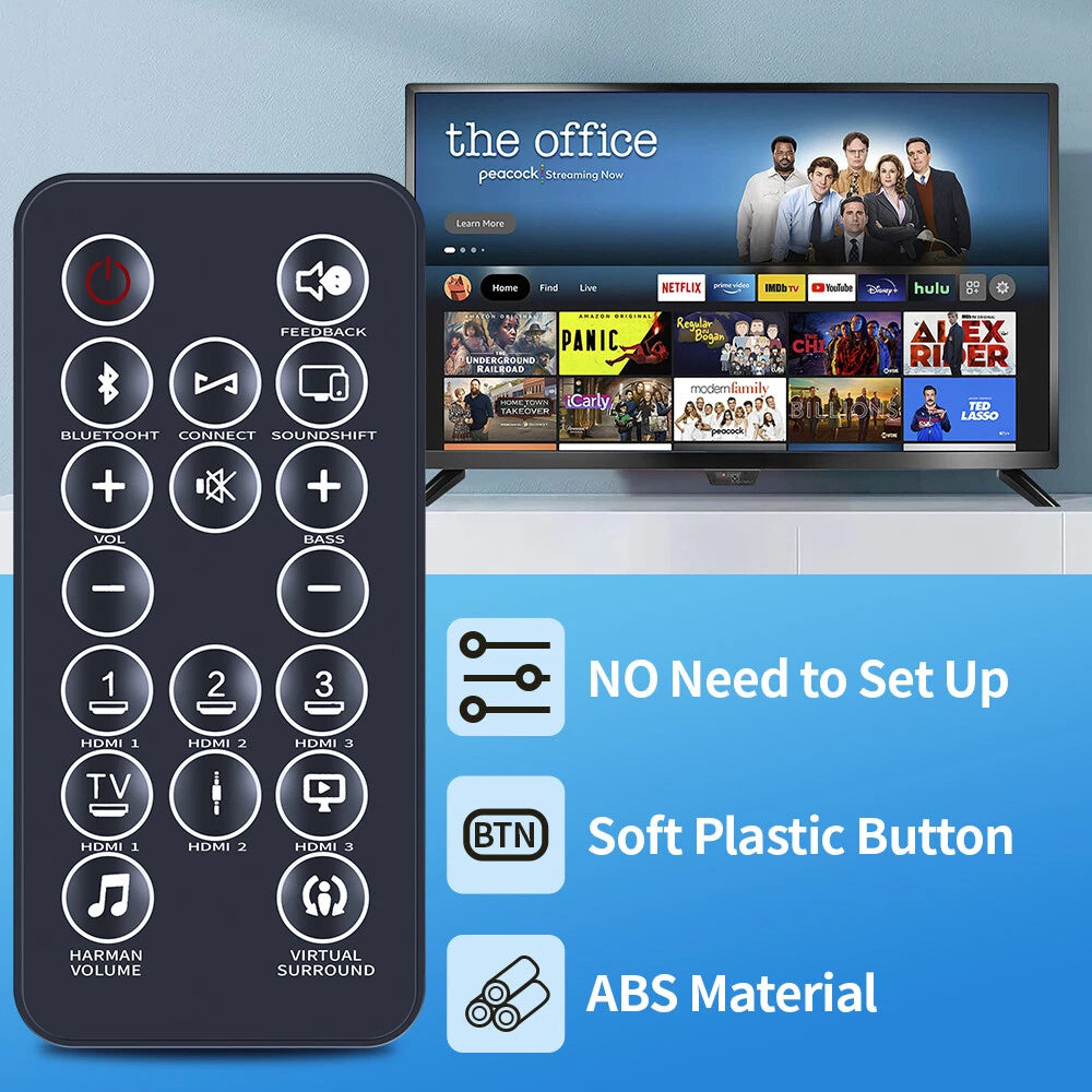 Replacement Remote Control SB450 For JBL Cinema Sound Bar SB450