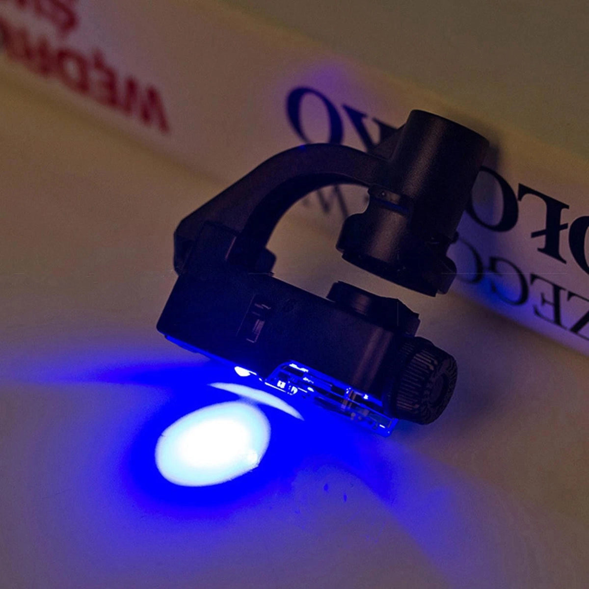 90XZoom Cellphone LED Magnifier Mobile Phone Microscope Micro Optical Glass Lens