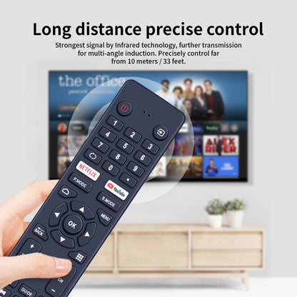 CLE-1042 Remote Control For Hitachi TV 50QLEDSM20 55QLEDSM20 with Voice