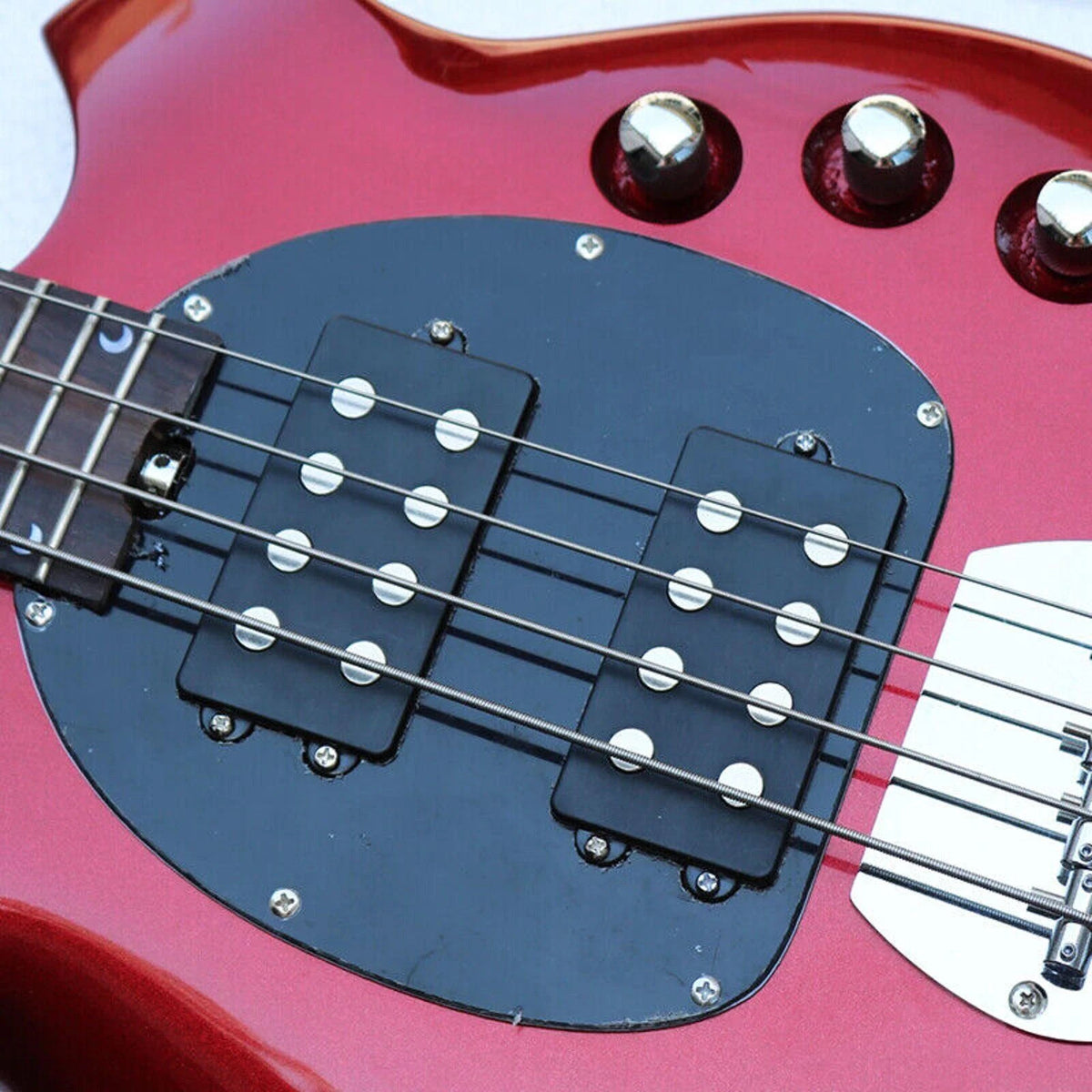 4 Strings Bass Guitar Pickups Humbucker Set Magnet Ceramic Pickups Tool