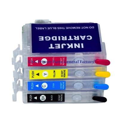 Refillable Ink Cartridge 212 212XL T212 For Epson XP-4100 XP-4105 WF-2830