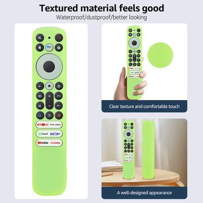[2-Pack]Silicone Case for TCL TV RC902V FMR1 FAR2 FMR4 RC833 GUB1 (2023) Remote