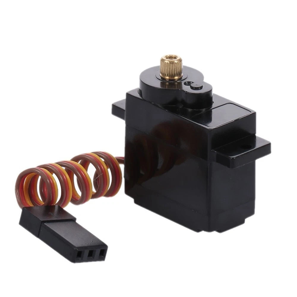 Metal Steering Gear Servo JR Plug For Axial SCX24 RGT 136240V2 1/24 RC Car