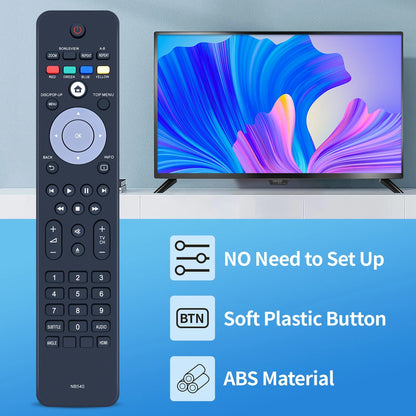 NB540UD Replace Remote Control For Philips BDP7520/F7BDP7320/F7 BDP7310/F7