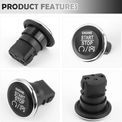 33370101 Good Quality Push Engine Ignition Button Switch For Dodge Challenger