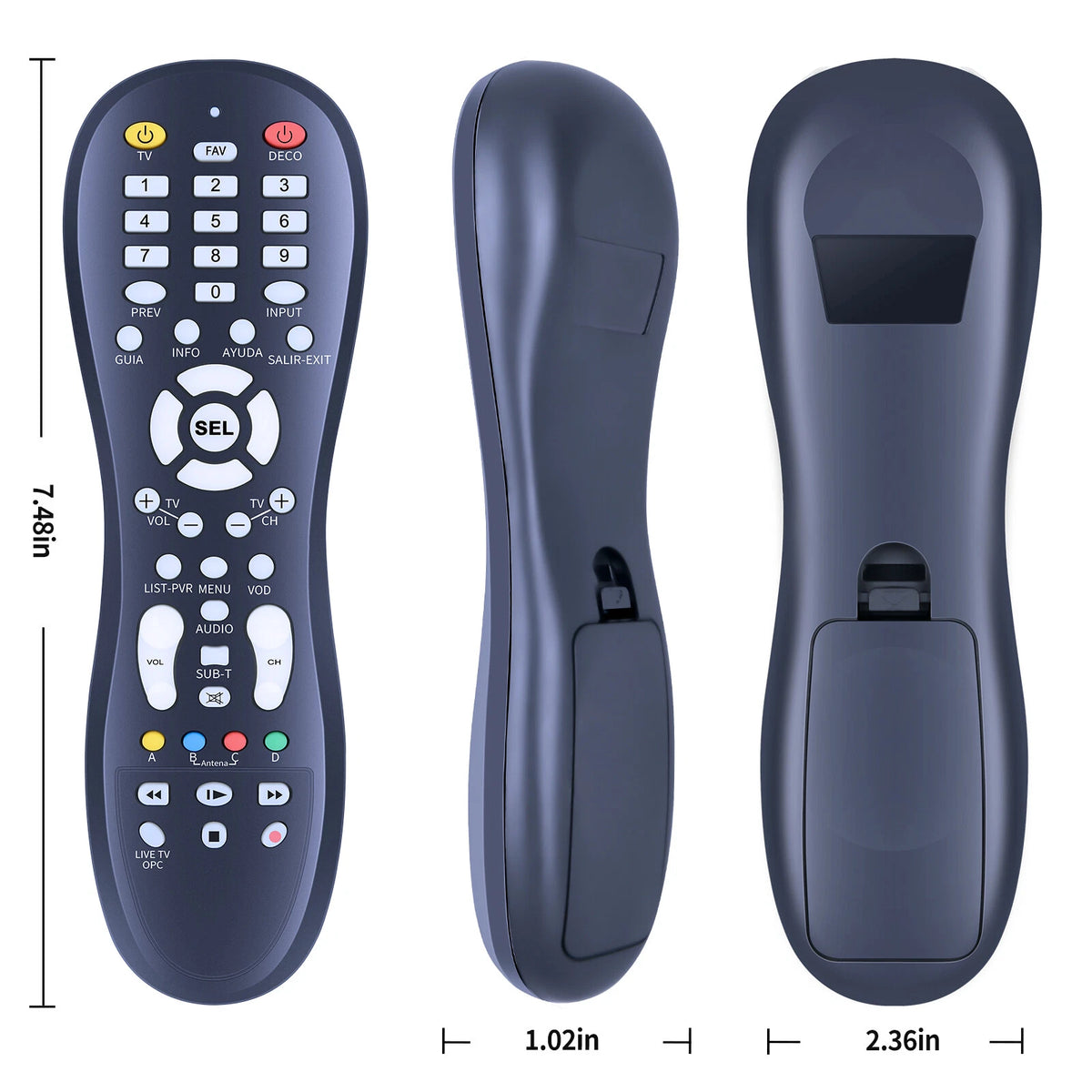 Replacement Remote Control For Claro Decoder Decodificador