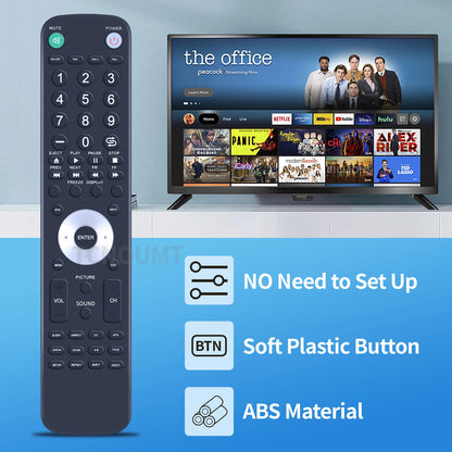 RE20QP80 Remote Control For RCA TV 26LA33RQ 32LB30RQ LED46C45RQ LED32B30RQ