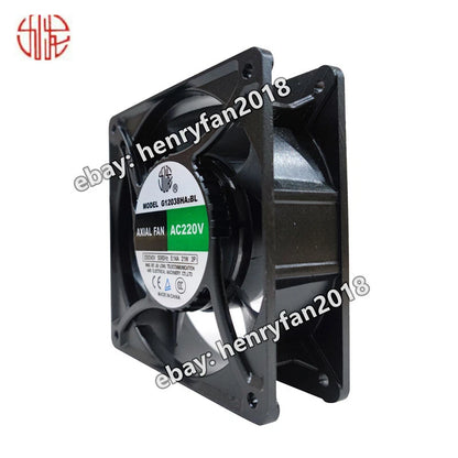 1PCS G12038HA2BL Axial Fan 220/240VAC 0.14A 21W 120*120*38MM 2-Wire Cooling Fan
