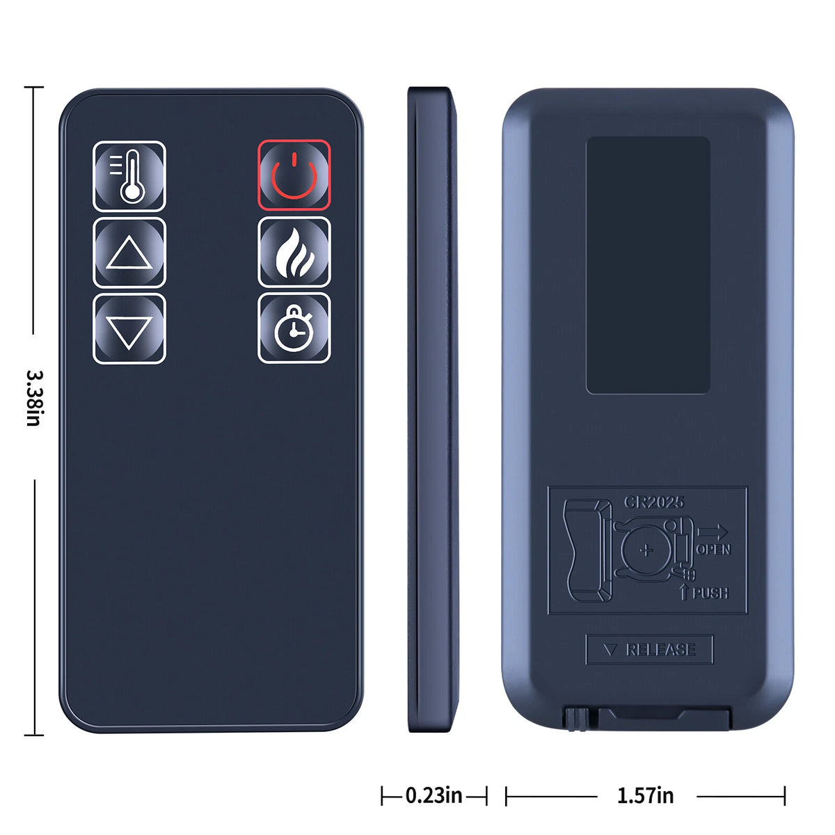 Replacement Remote Control For Whalen FP261A FP26-1A-THM SF103C-23G WMFP60FH-14