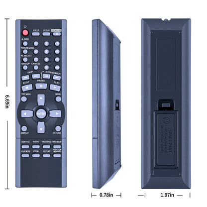 EUR7621070 Remote Control For Panasonic DVD Player DVDS23 DVDS23P DVDS25 DVDS25P