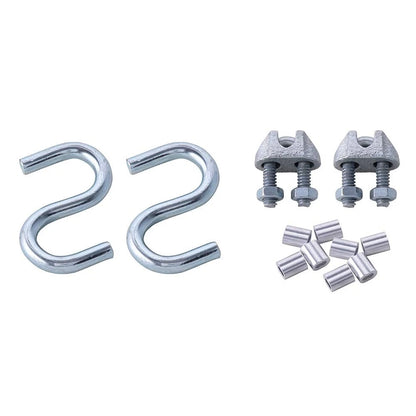 HOME MASTER HARDWARE Cable and Pulley Replacement Kit - 4pcs 3" Pack of 1