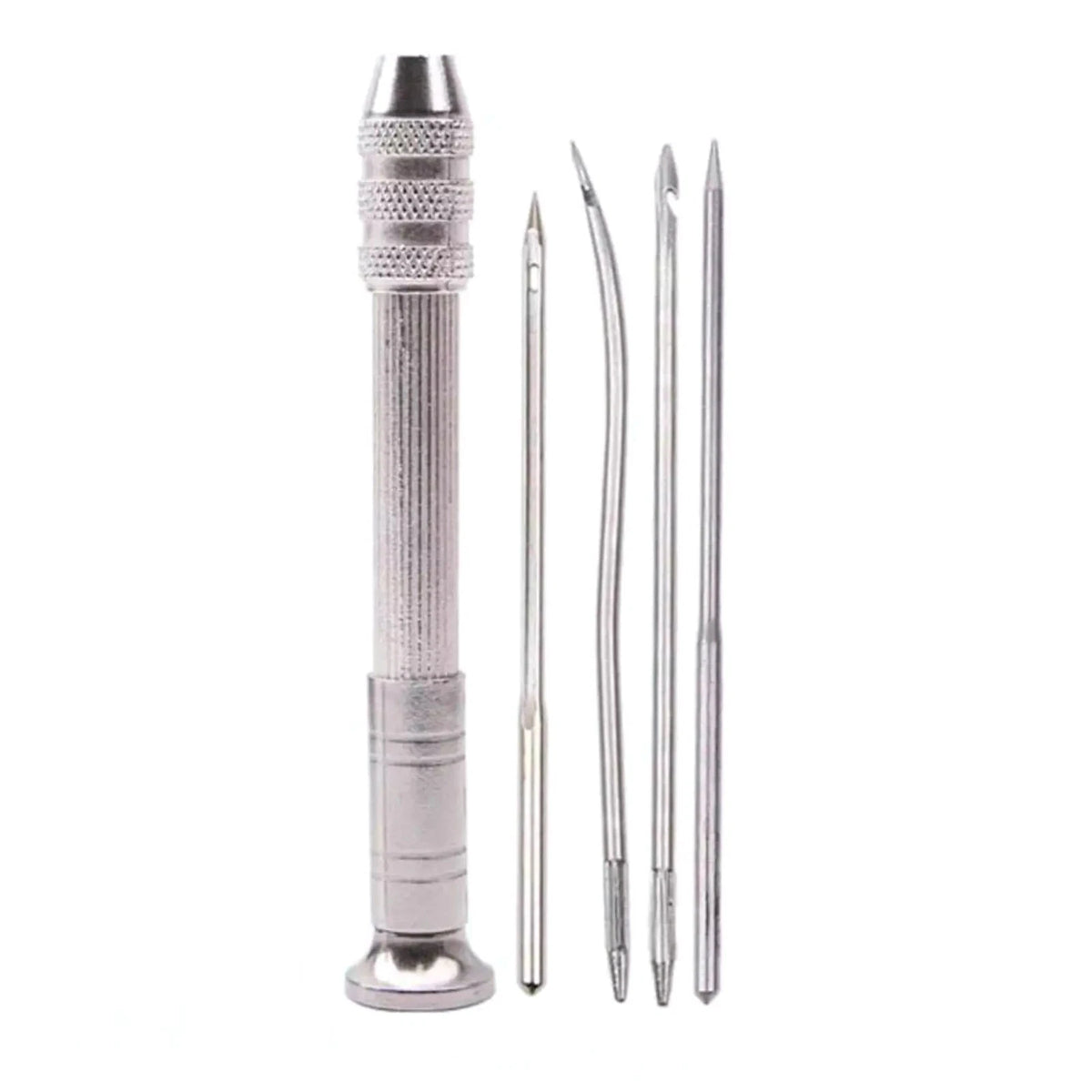 Leather Sewing Awl Set Shoes Repair Punch Stitching Needle Alloy+Copper