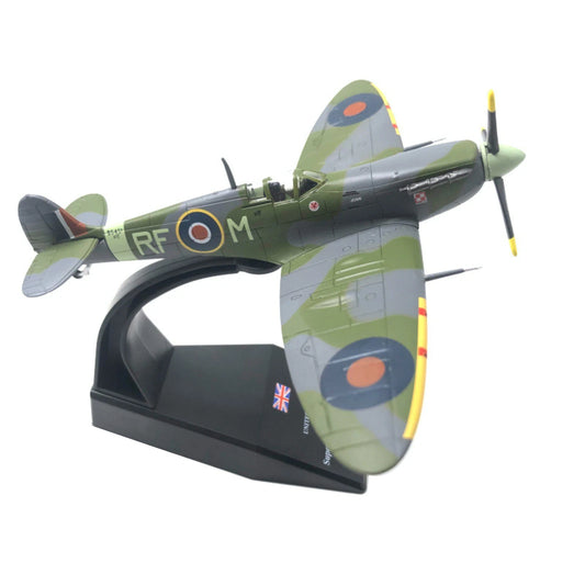 1/72 Spitfire Fighter WWII Legendary Diecast Airplane Model Static Display