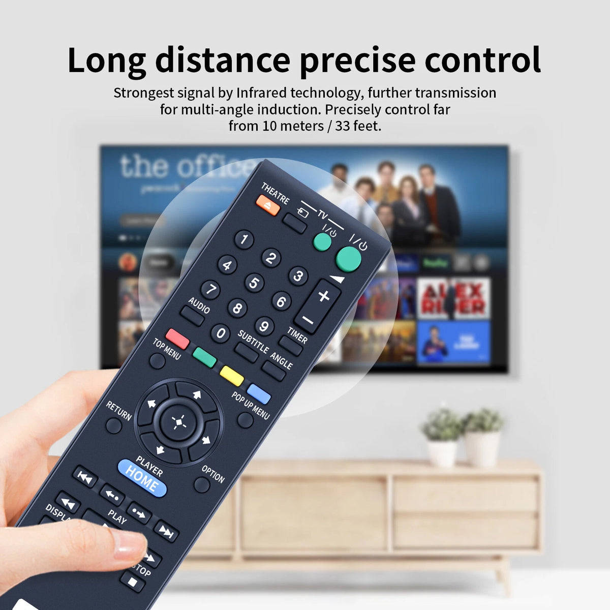 RMT-B104C For Sony Player Remote Control BDP-S185 BDP-S270
