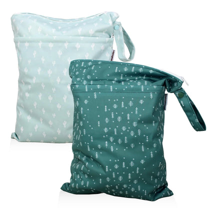 Mama Koala Waterproof Wet Dry Bags for Baby Items, Cloth 16in x 12in, W017