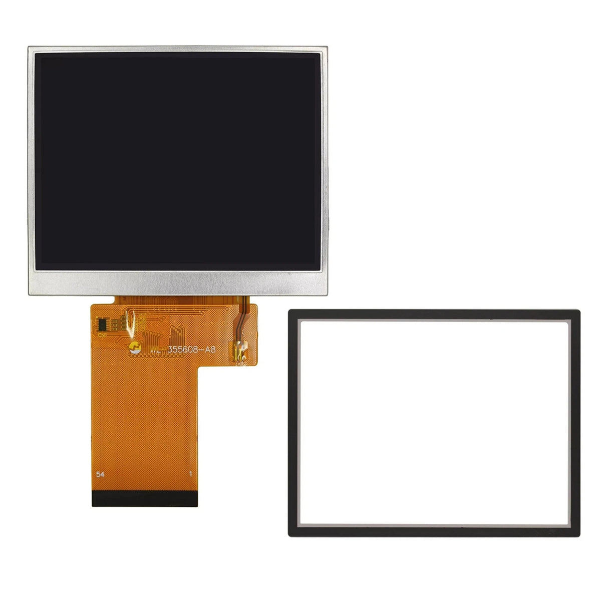 For Anbernic RG35XX Game Console 3.5 inch LCD Display Screen Panel Replacement.