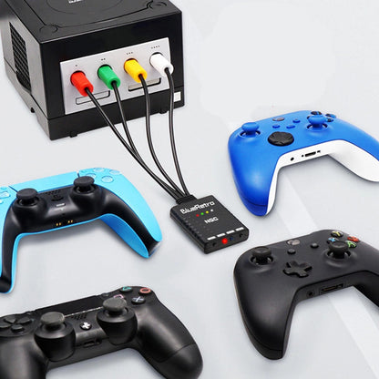 Wireless Controllers Adapter For NGC GameCube Supports 4 Bluetooth Compatible F