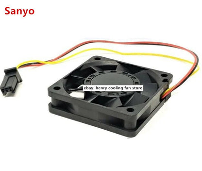 SANYO 109P0624S7D03 A90L-0001-0552#A DC 24V 0.08A 60*60*15mm Fanuc coooling fan